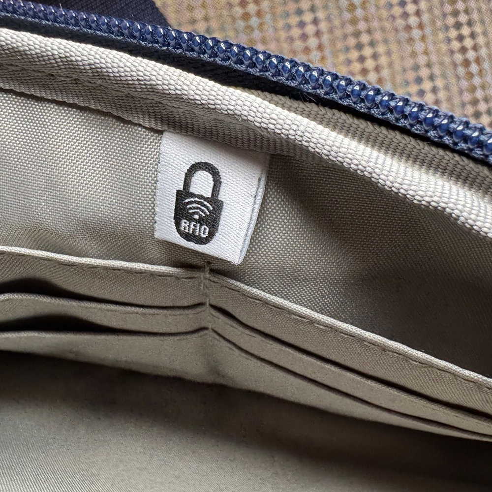 Baggallini "Modern Belt Bag / Sling Bag" Classic Navy  Like New! - Picture 9 of 9
